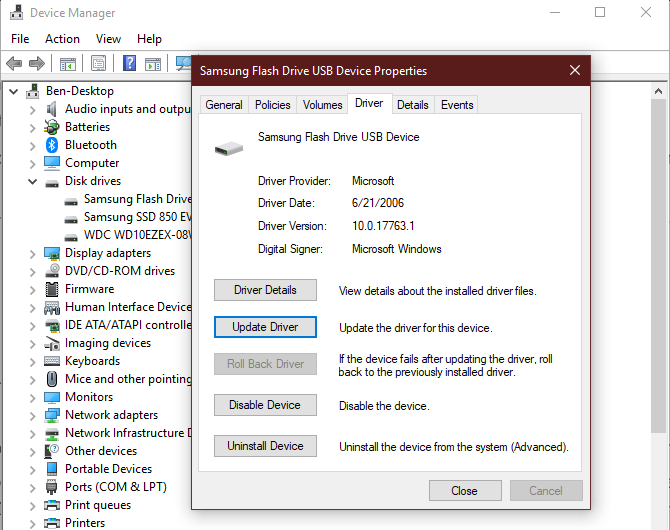 update driver
