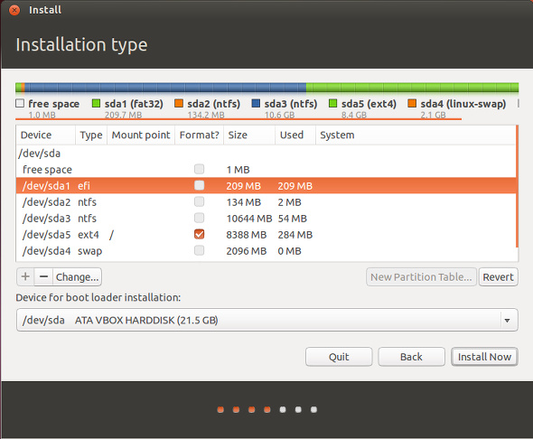 cài hdh ubuntu trên uefi