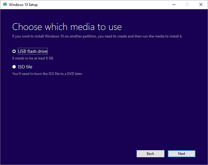 công cụ windows media creation